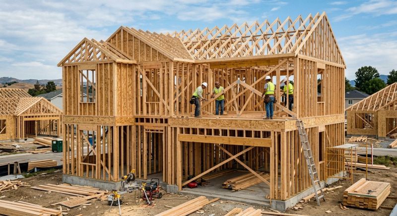 House Framing in Wilmington, NC