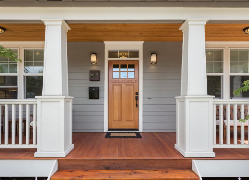 Wood Porch Construction in Norwalk, CT